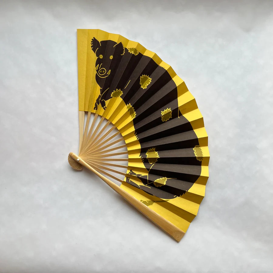 Ibasen Japanese Zodiac Fan