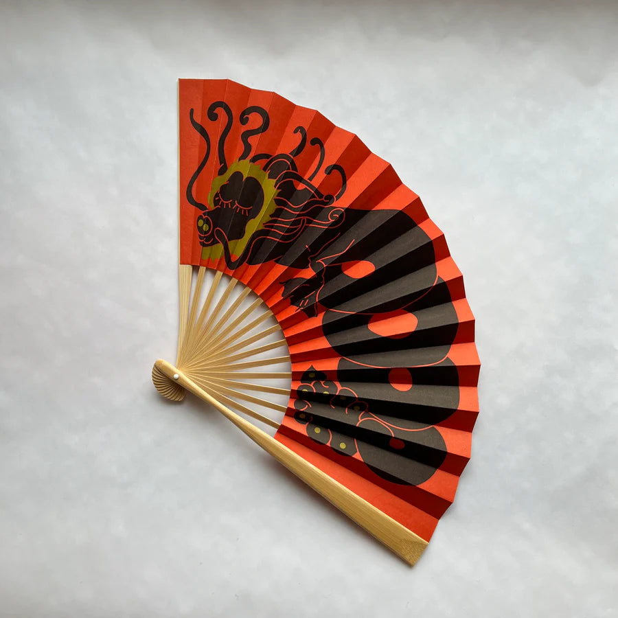 Ibasen Japanese Zodiac Fan