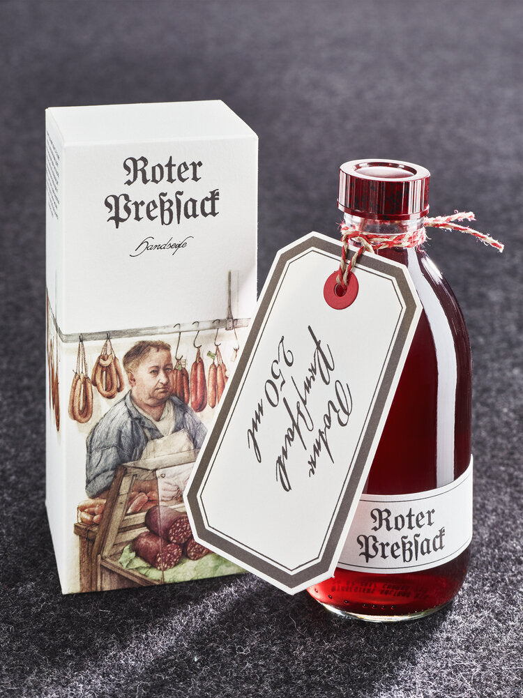 Tradition Roter Preßsack Handseife - Franconian Sausage Hand Soap 250ml